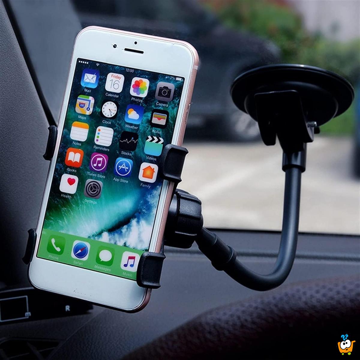 FlexiClip - Vakuum držač telefona u automobilu sa štipaljkom