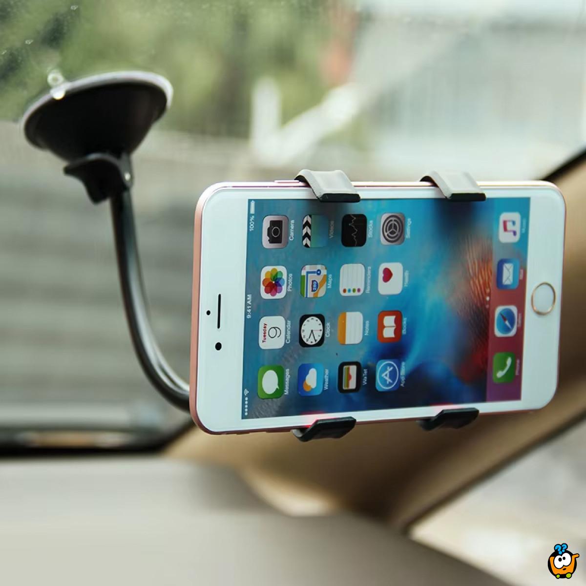 FlexiClip - Vakuum držač telefona u automobilu sa štipaljkom