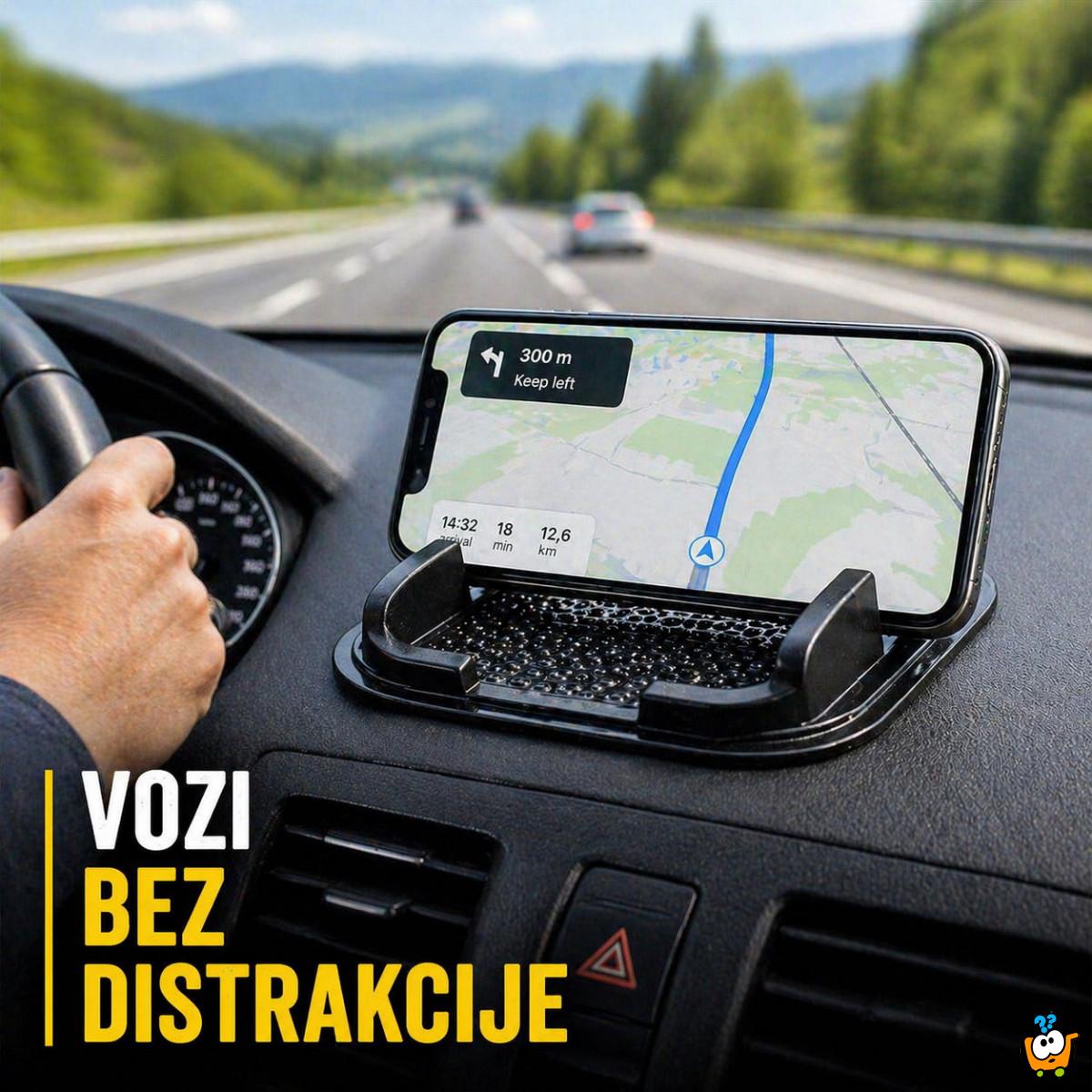 Neklizajuća podloga za telefon u autu – bez klizanja i padanja