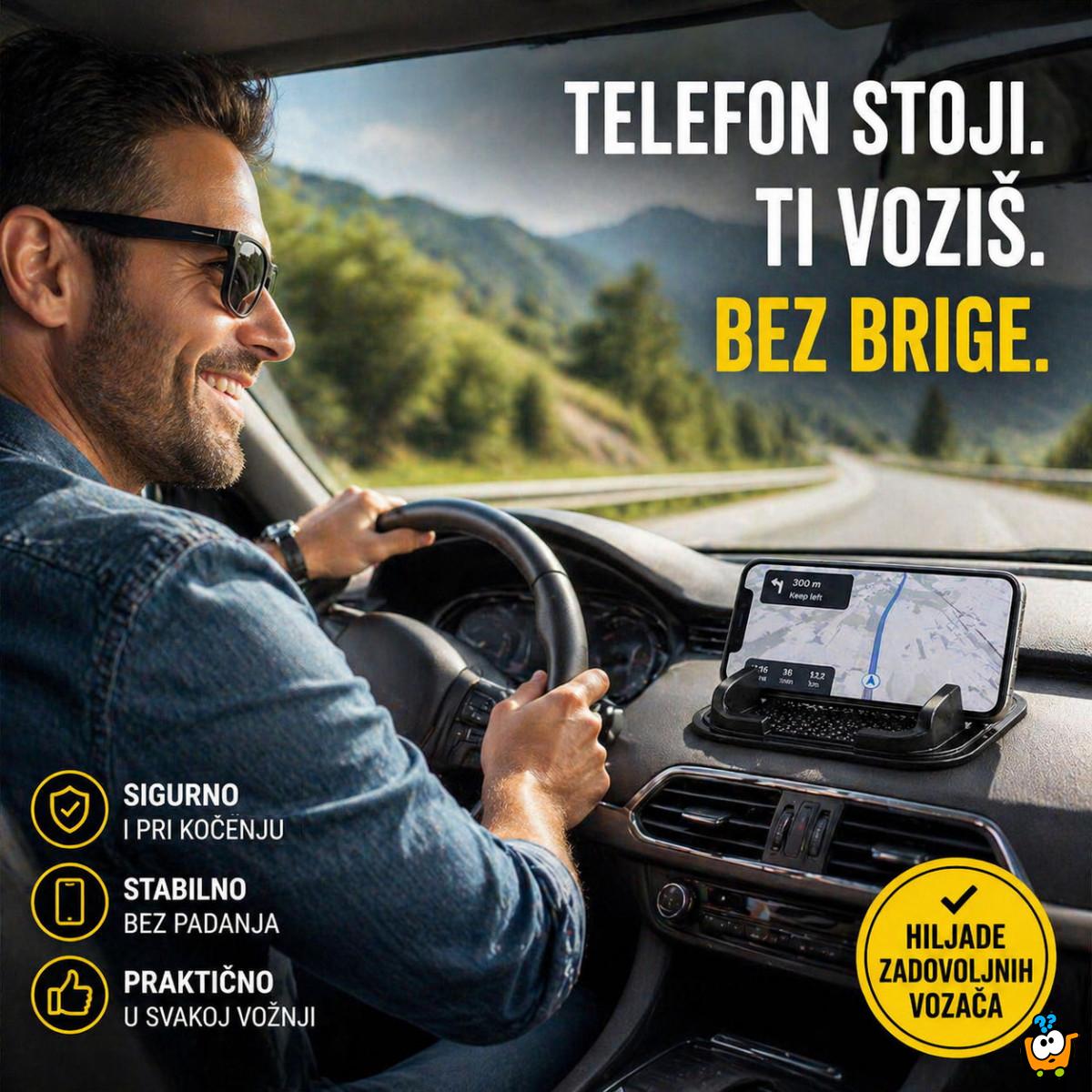 Neklizajuća podloga za telefon u autu – bez klizanja i padanja