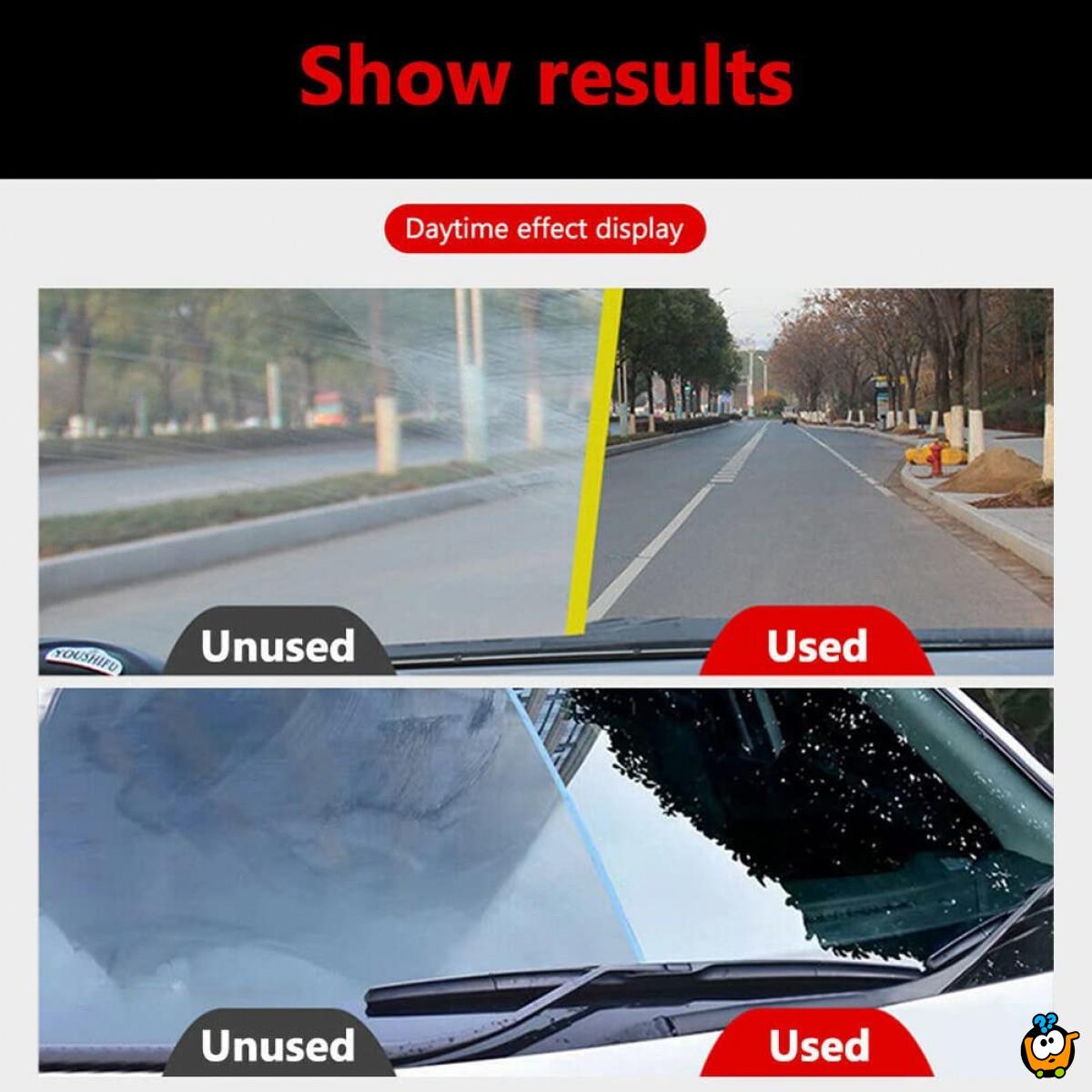 Sredstvo za odmašćivanje i  uklanjanje nečistoća sa auto-stakala