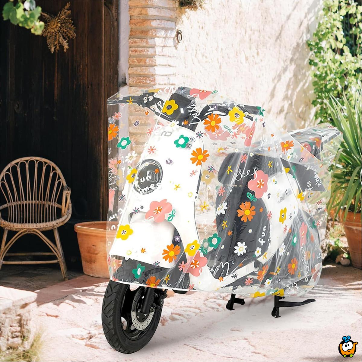 ColorSplash - Cvetna PVC navlaka za skuter i bicikl