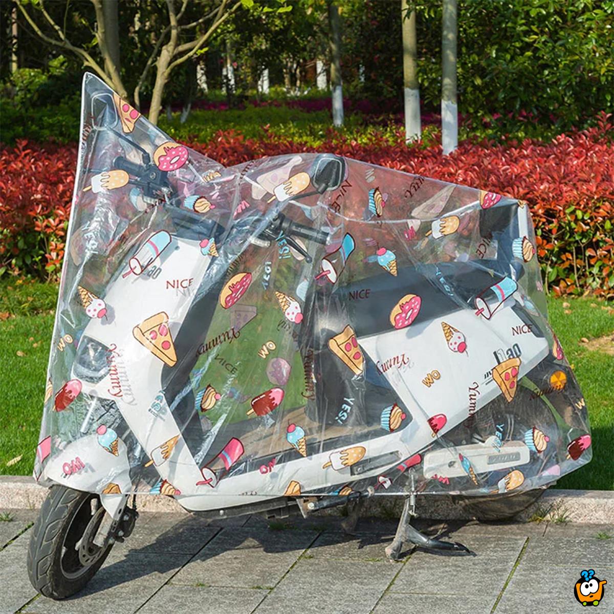 ColorSplash - Cvetna PVC navlaka za skuter i bicikl