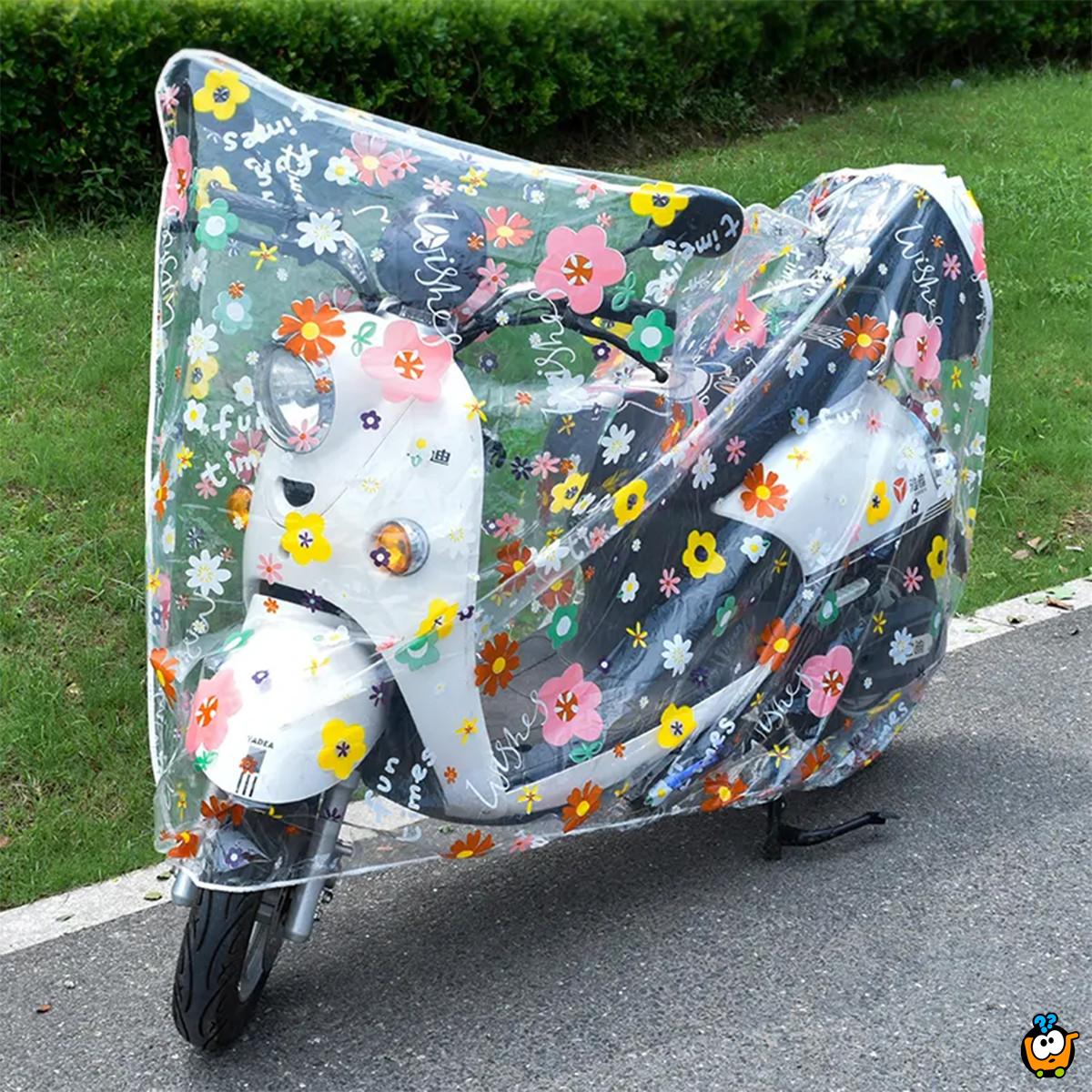 ColorSplash - Cvetna PVC navlaka za skuter i bicikl