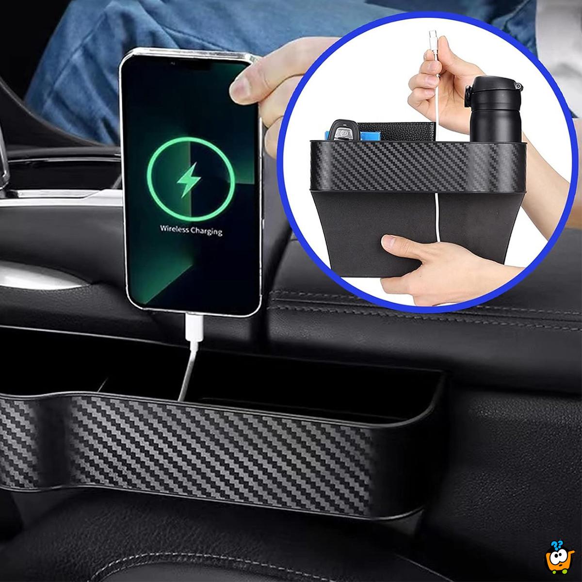 Organizer za uredan prostor u automobilu