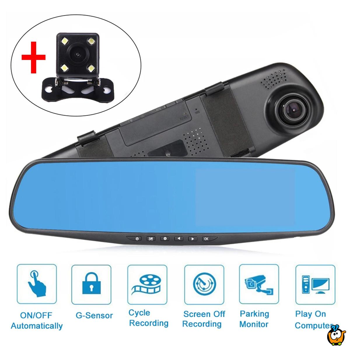 Dual Vision - Dvokanalna Full HD kamera-retrovizor za automobil