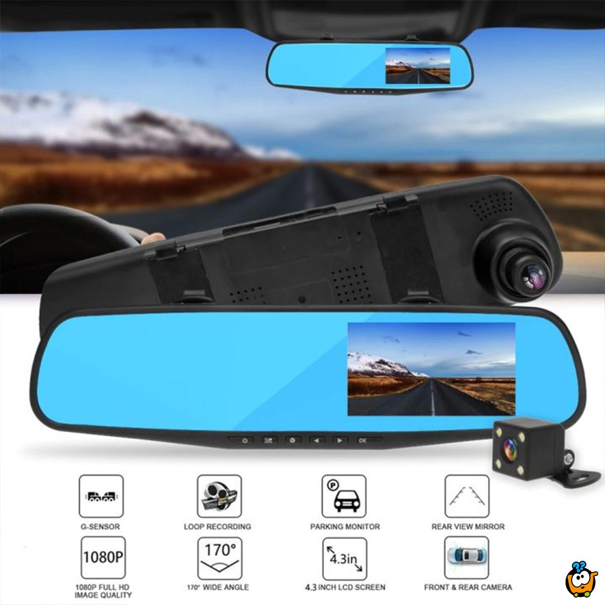 Dual Vision - Dvokanalna Full HD kamera-retrovizor za automobil