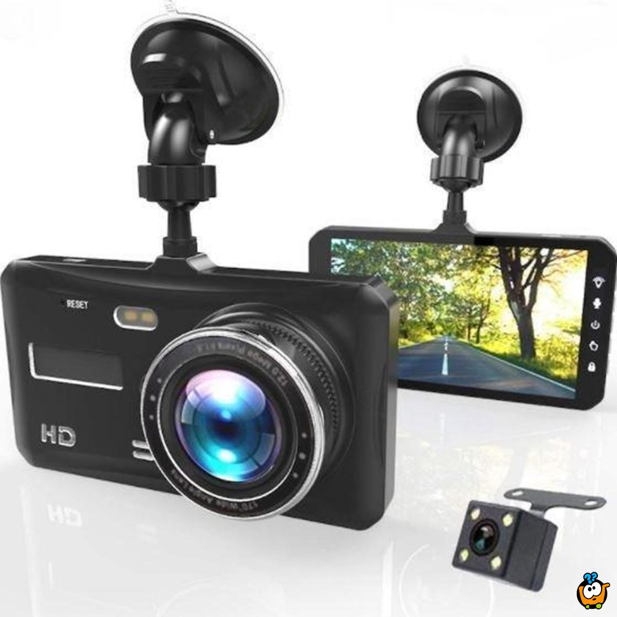 Dvostruka kamera za auto – Vehicle BlackBOX DVR T672