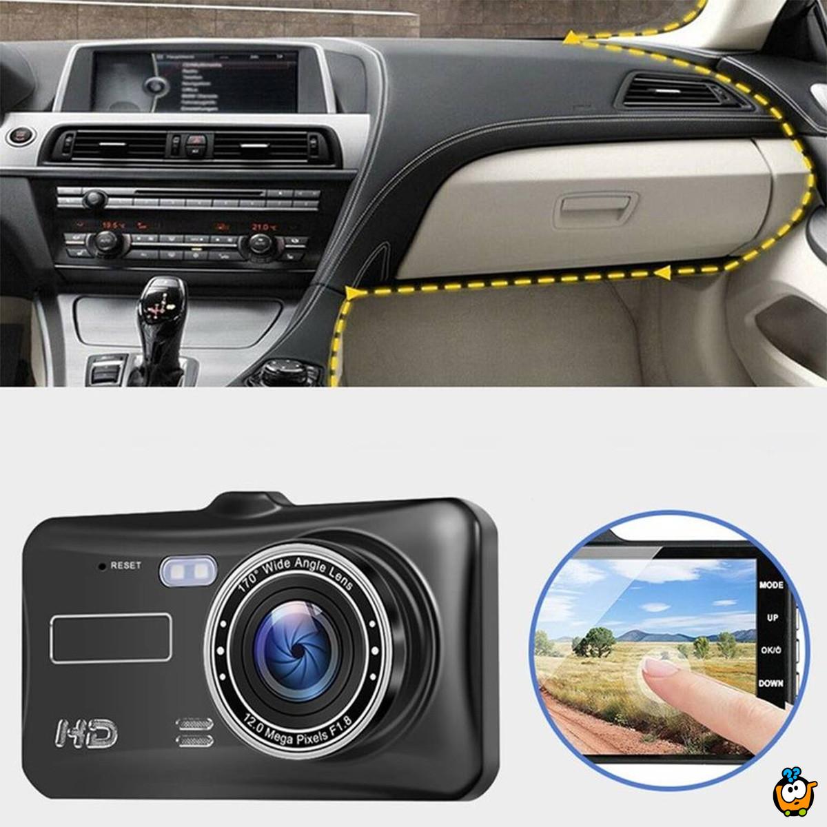 Dvostruka kamera za auto – Vehicle BlackBOX DVR T672