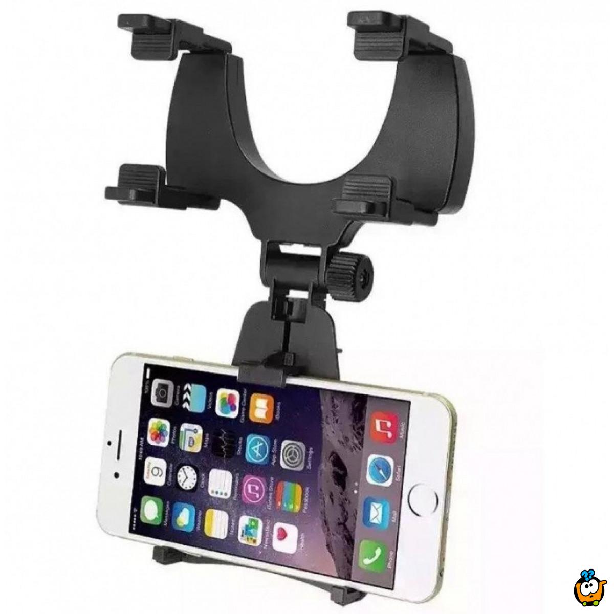 Auto držač telefona za retrovizor - praktičan, koristan i siguran u vožnji