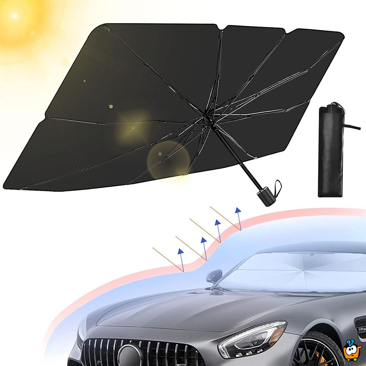 CAR UMBRELLA - Suncobran za auto protiv toplote i UV zraka