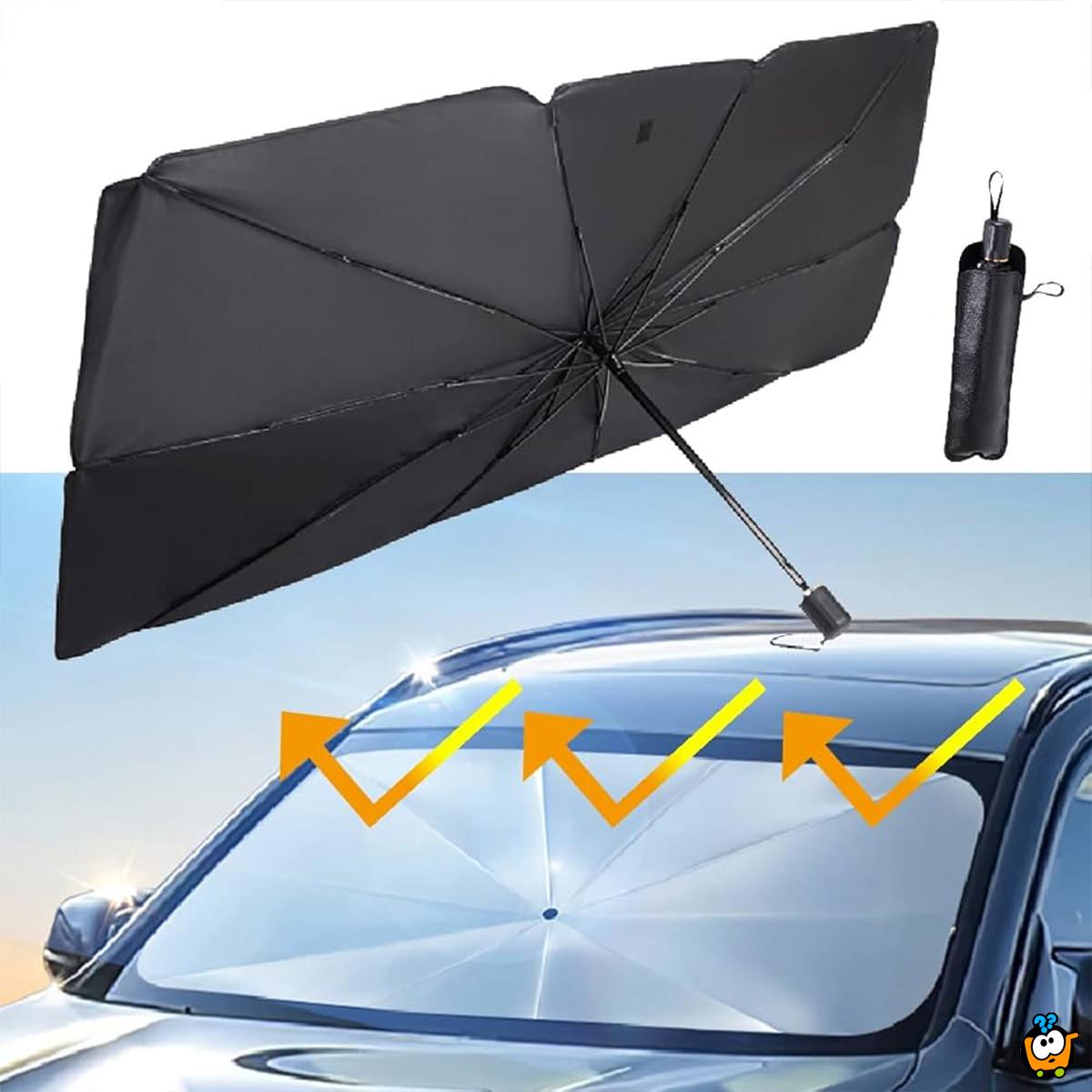 CAR UMBRELLA - Suncobran za auto protiv toplote i UV zraka