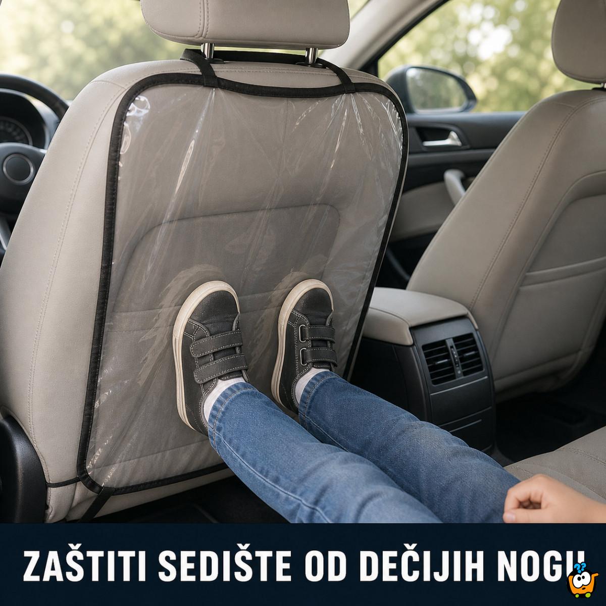 Zaštita za naslon auto sedišta od prljavih dečijih nogu