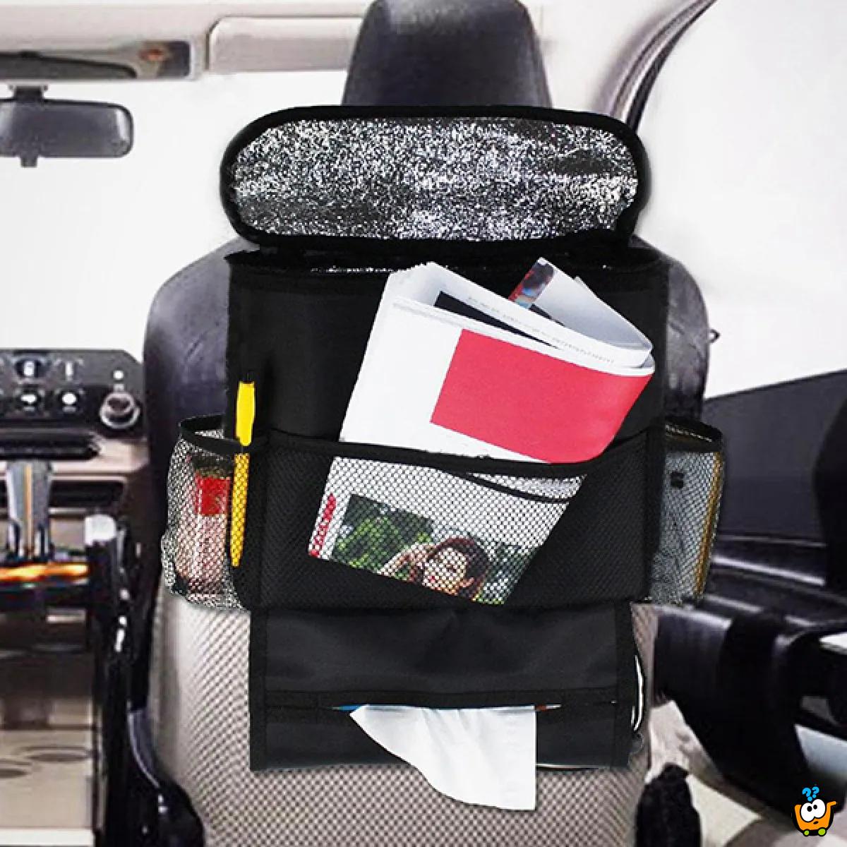 Bag for car seat - Multifunkcionalni organizer za auto sa termoizolacijom