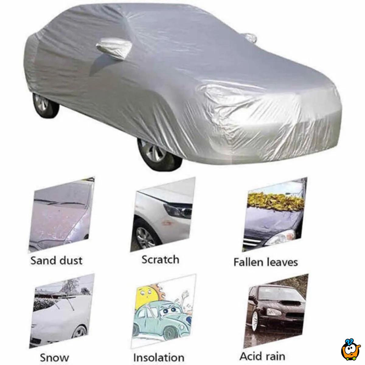 Full car cover - Zaštitna cerada za auto 490 x 180 x 150