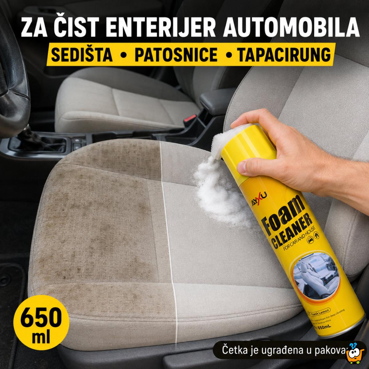 Aktivna pena za dubinsko čišćenje sa ugrađenom četkom – 650 ml