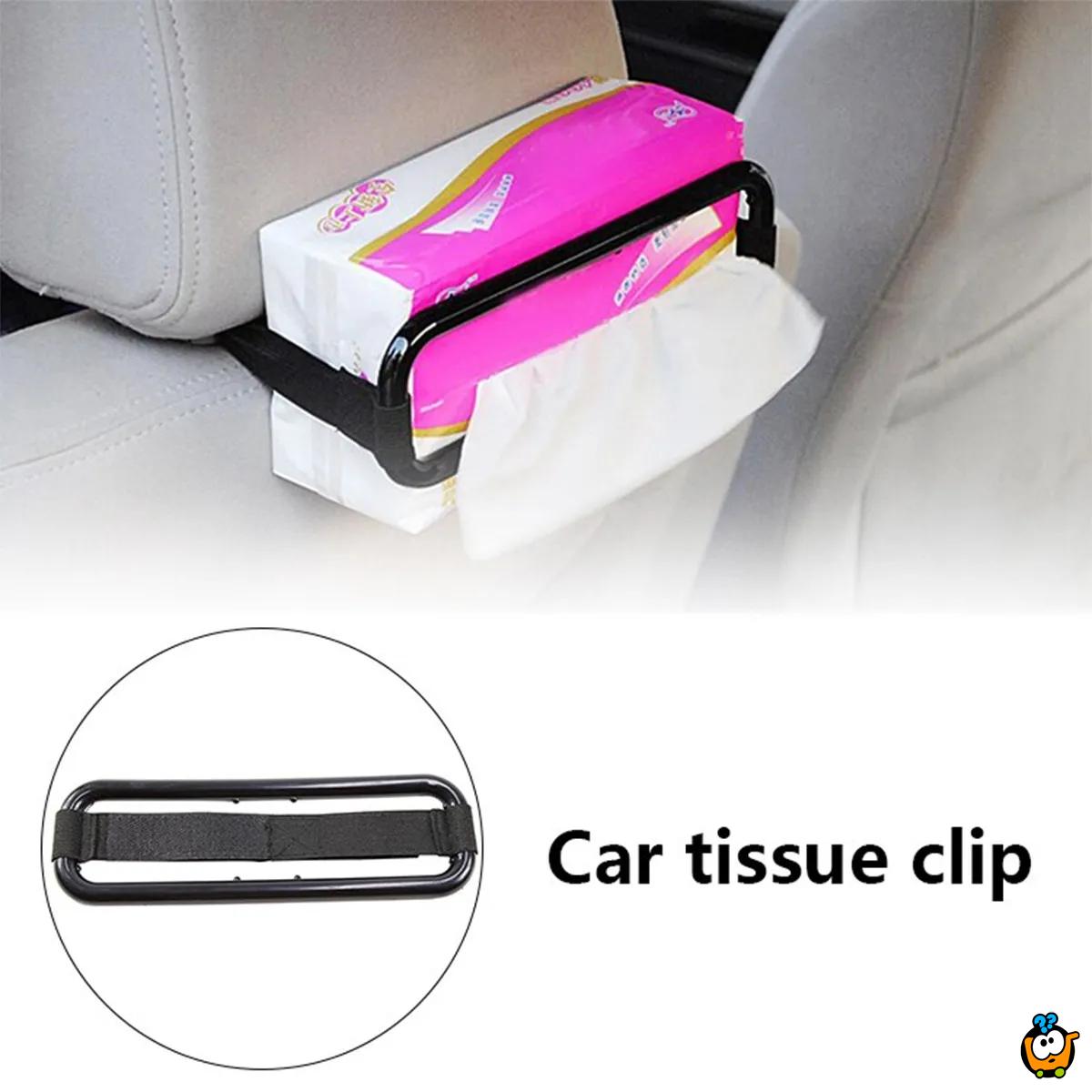 Car Tissue clip - Držač maramica u kolima