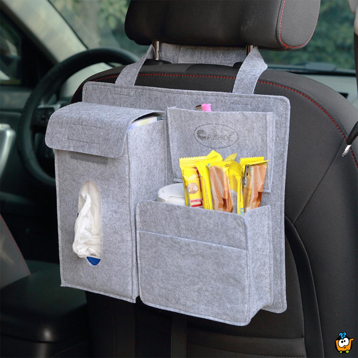 Car back organizer - Praktičan organizer za autosedište