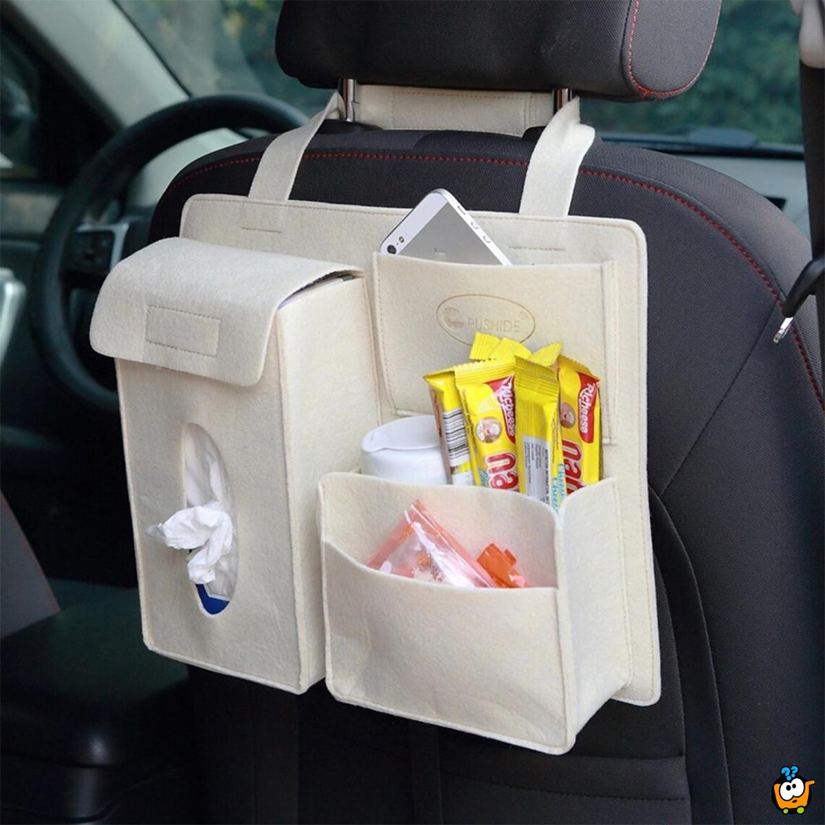 Car back organizer - Praktičan organizer za autosedište