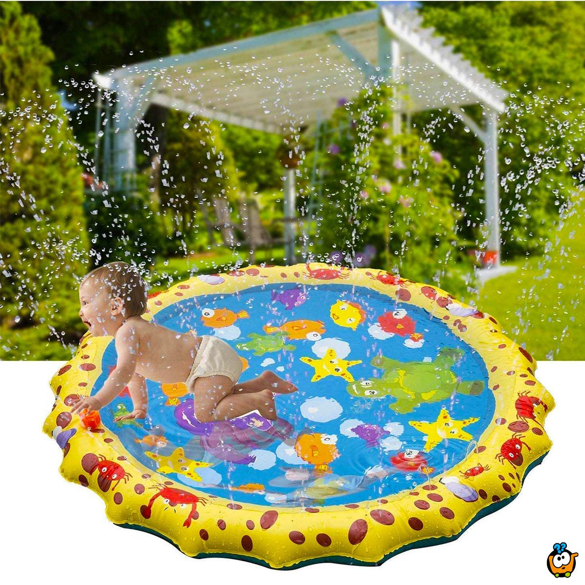 SPLASH PAD - Plitki bazen sa prskalicama za zabavno rashlađivanje 1,7M 
