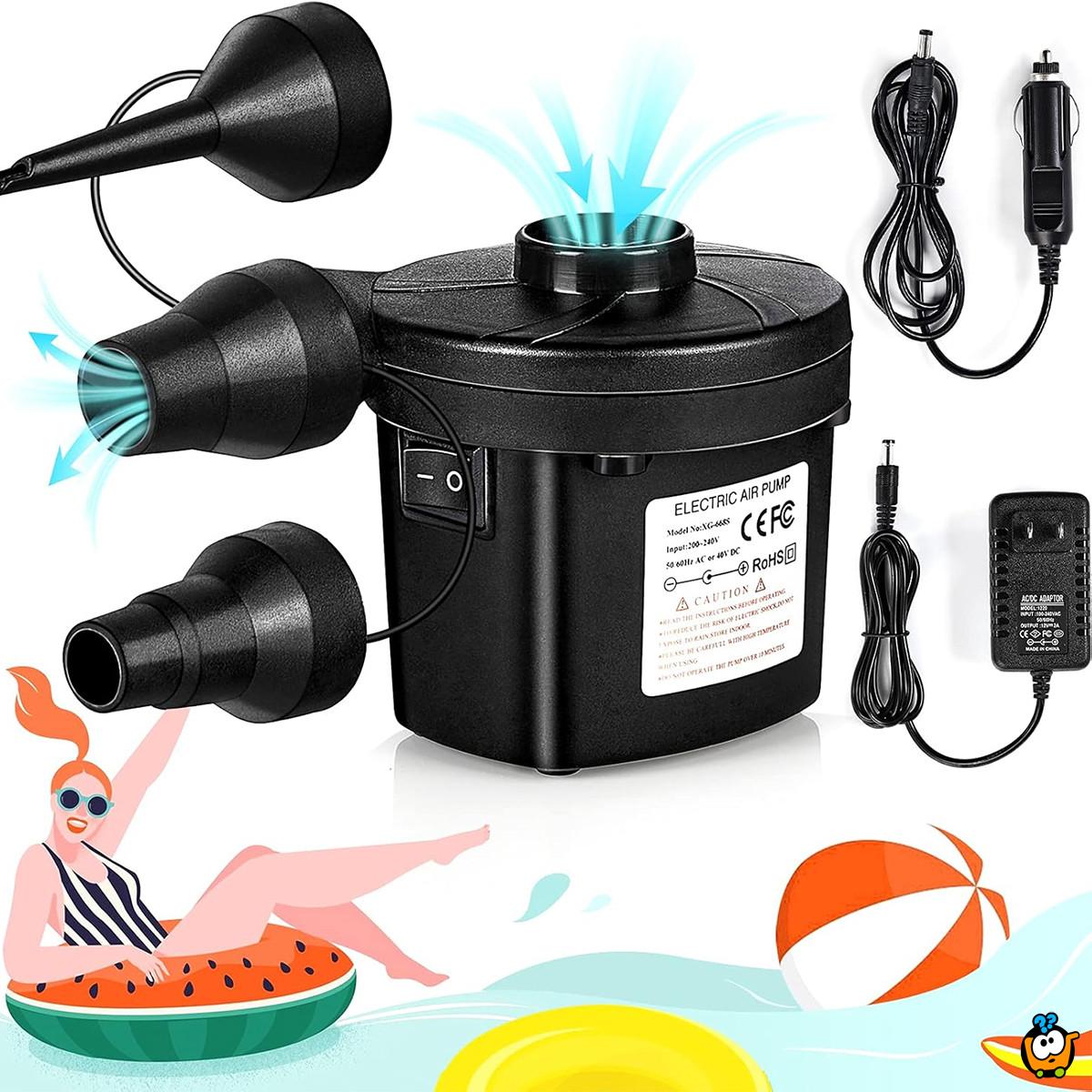 AquaPower električna pumpa sa tri nastavka