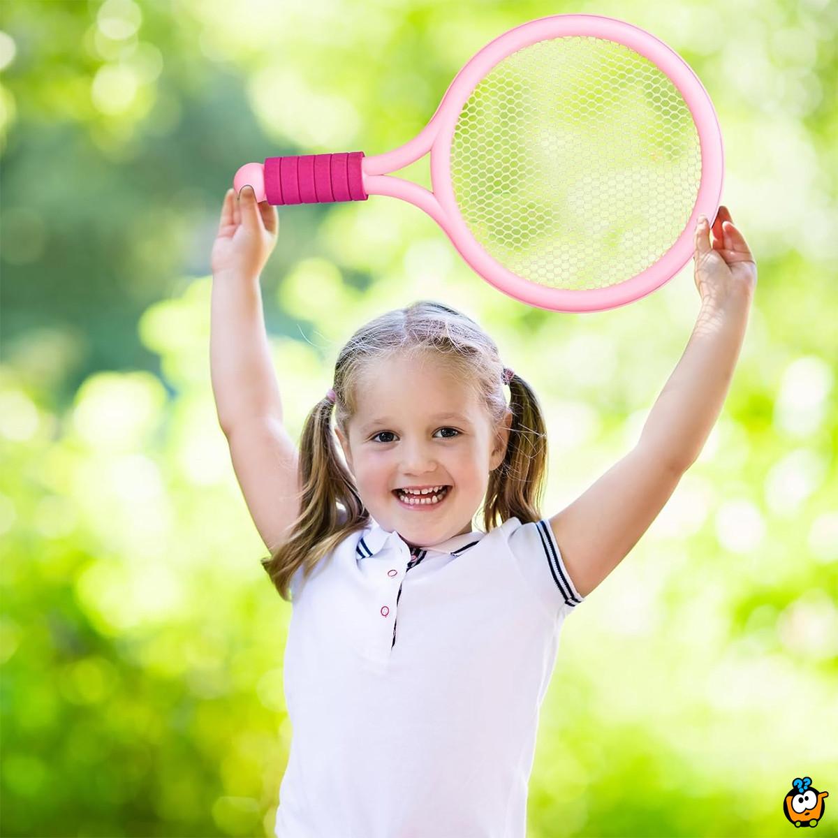 Set reketa za badminton + loptice
