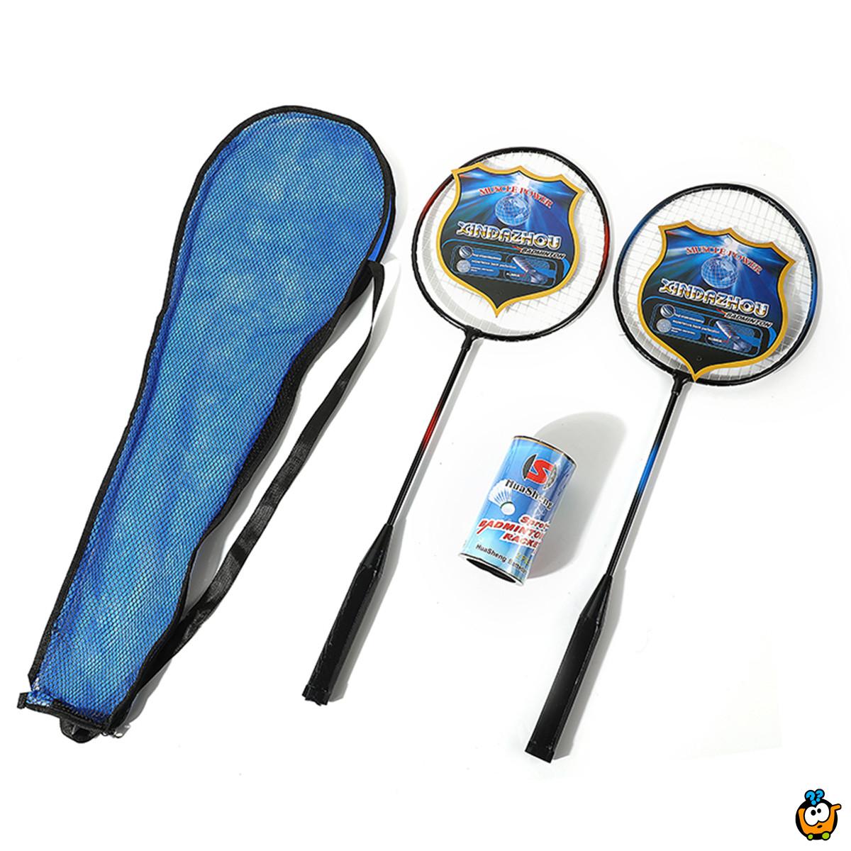 Set za badminton - za zabavu u prirodi