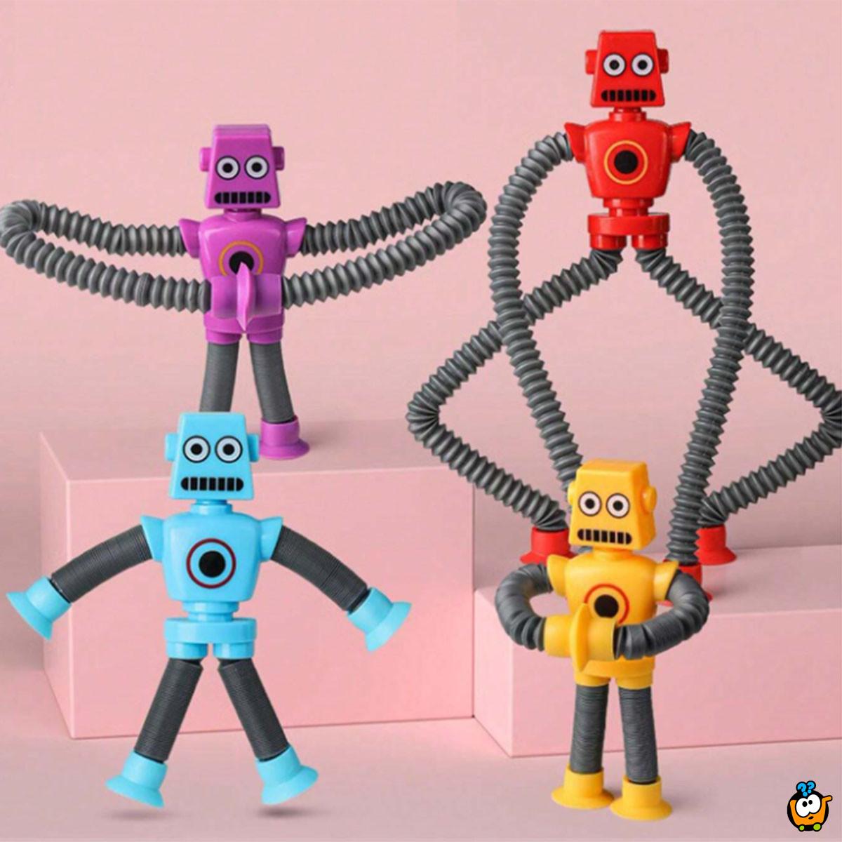 Pop Tubes  - Robot sa rastegljivim rukama i nogama 