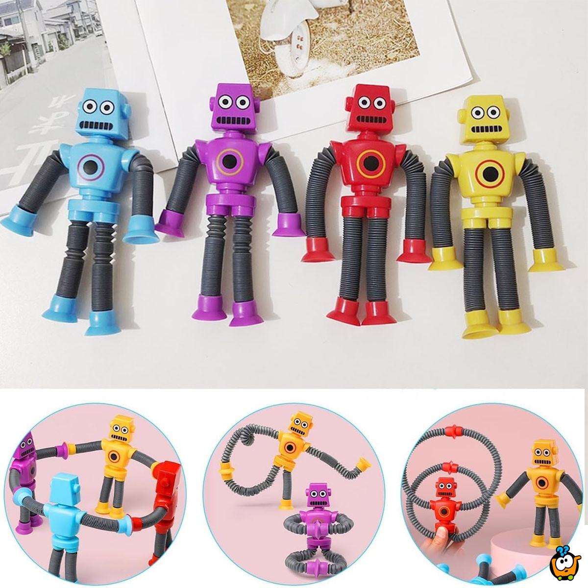 Pop Tubes  - Robot sa rastegljivim rukama i nogama 
