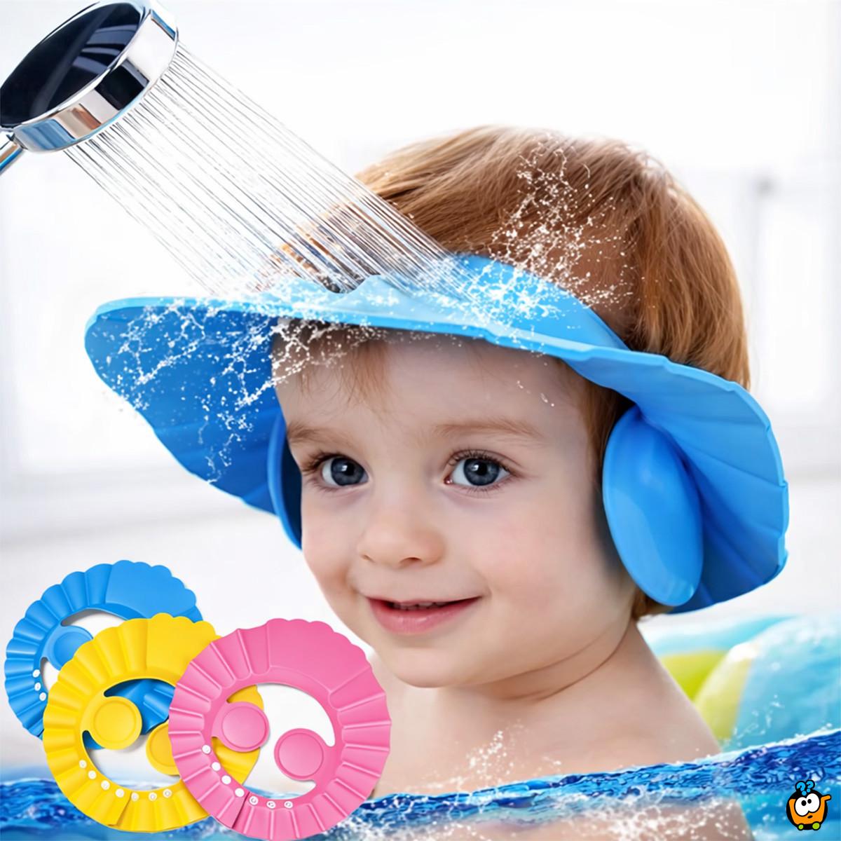 Soft Splash - Dečija kapa za kupanje sa zaštitom za uši