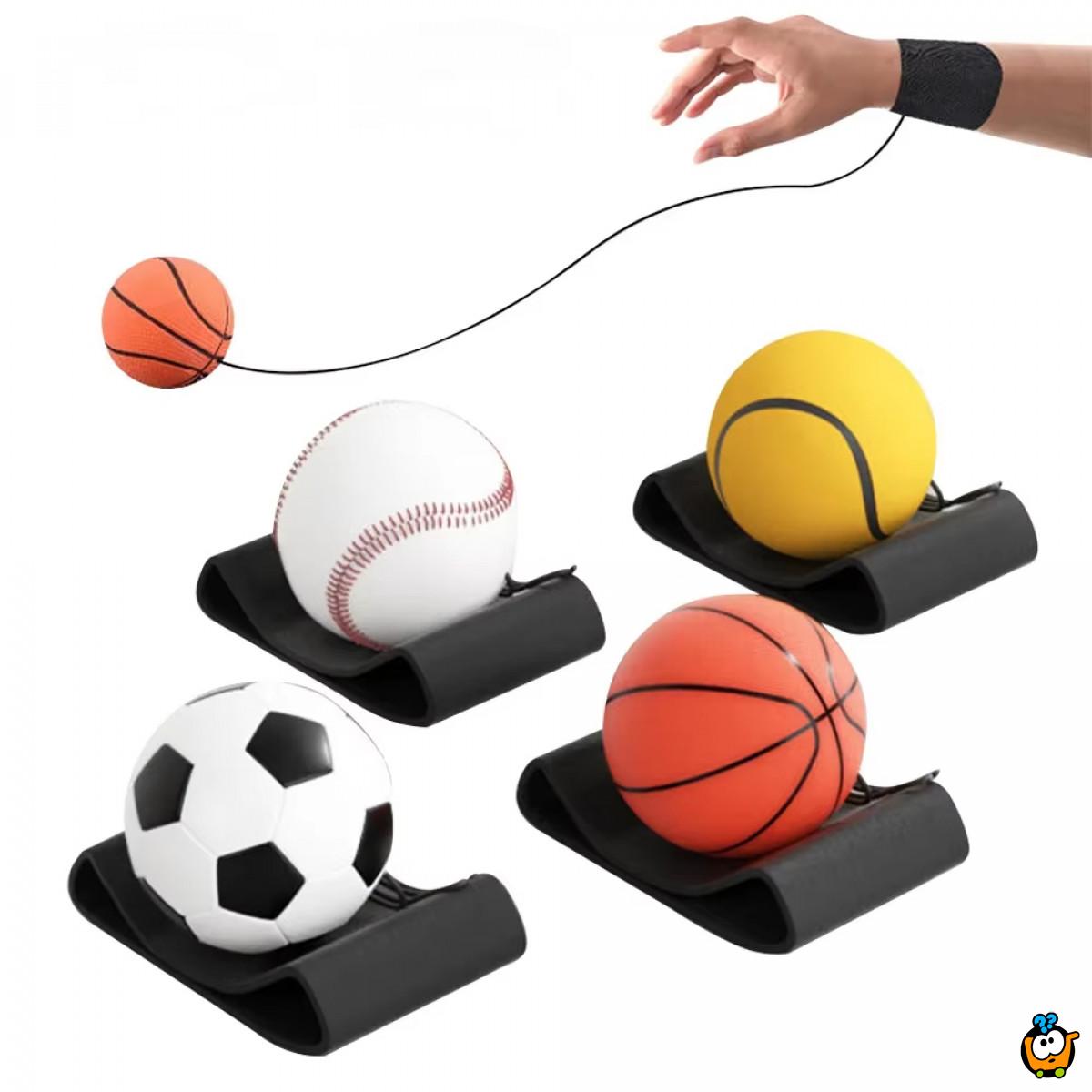 BounceBall – Zabavna lopta  na užetu za vežbu refleksa