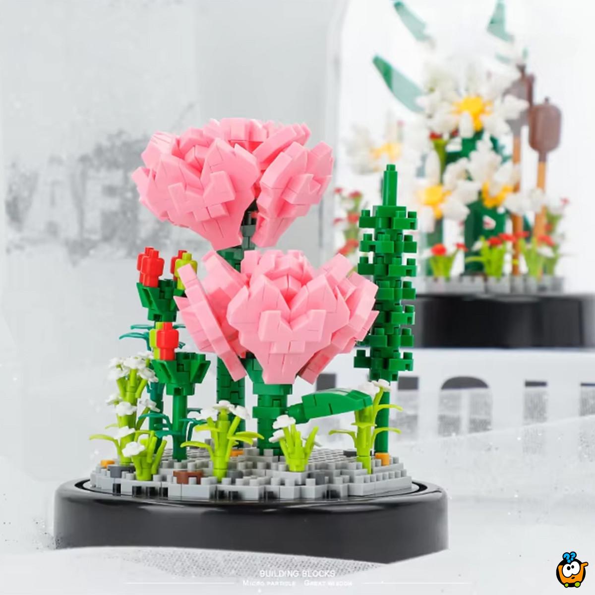 Flower Cube - Buket cveća od kockica sa poklopcem