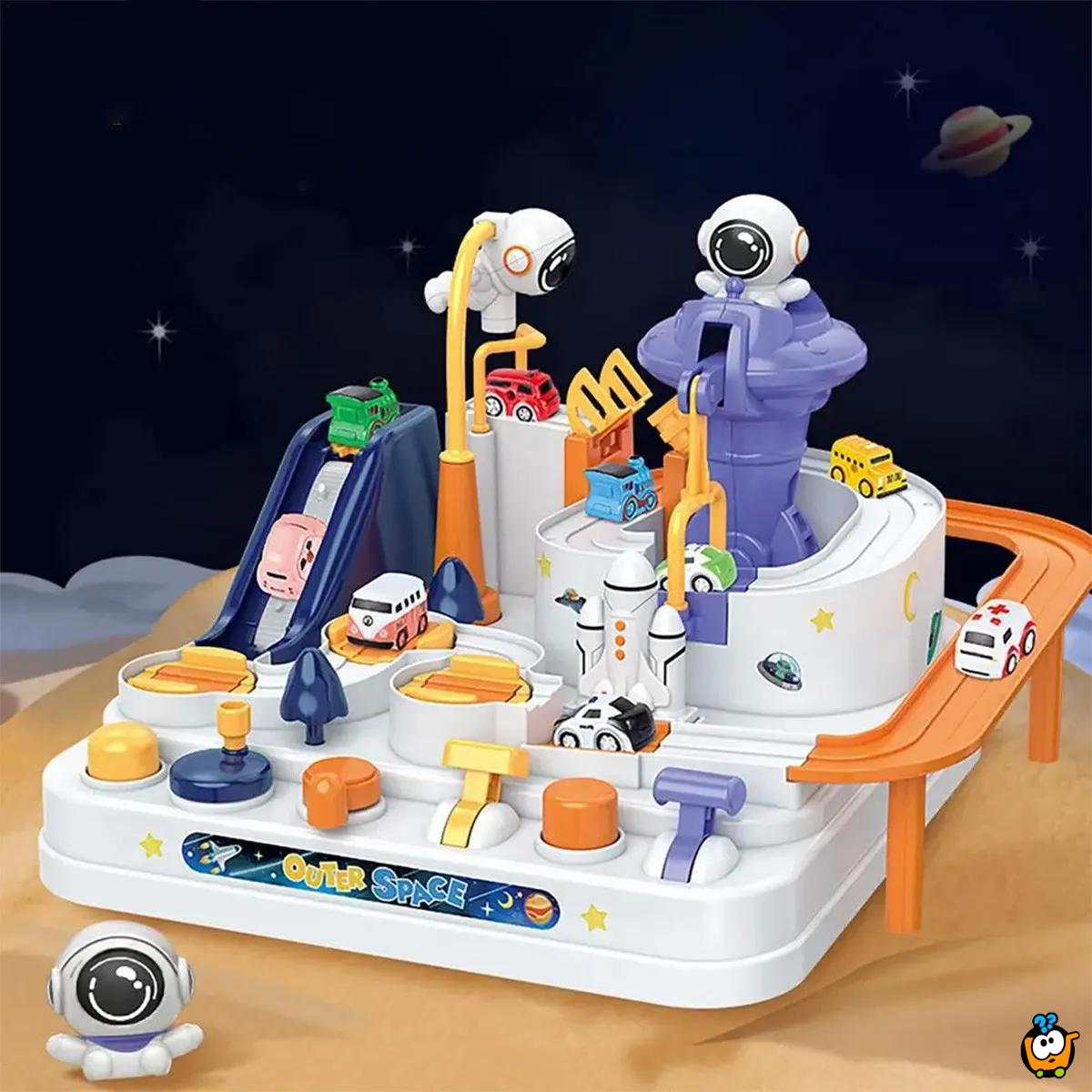Svemirska stanica - fantastična dečija auto staza 