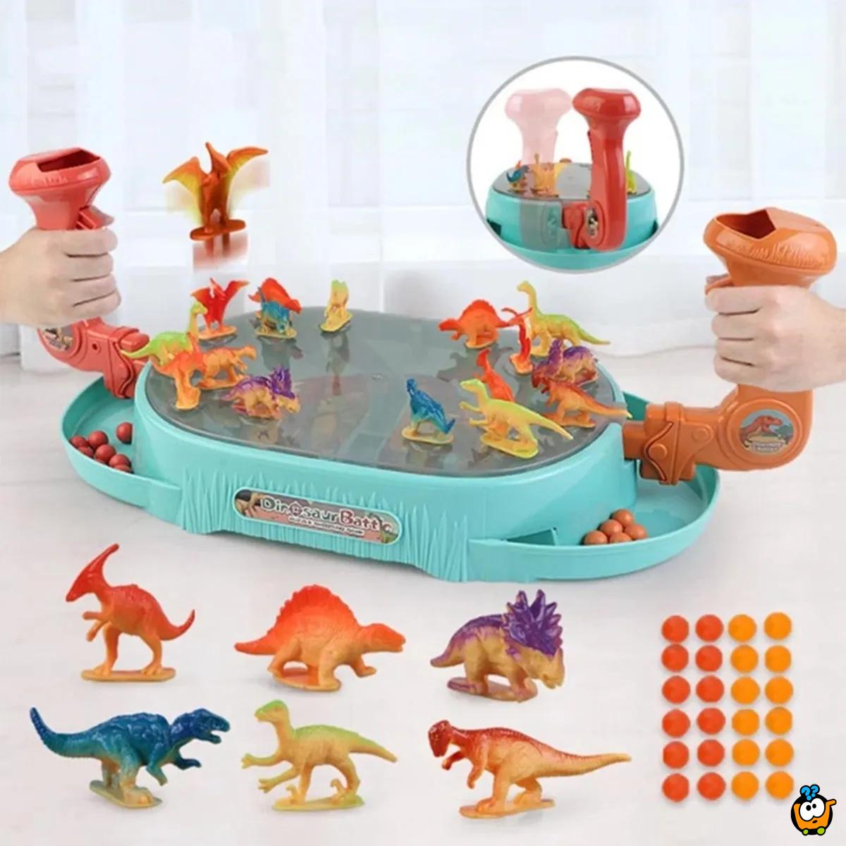 Katapult igra - bitka dinosaurusa