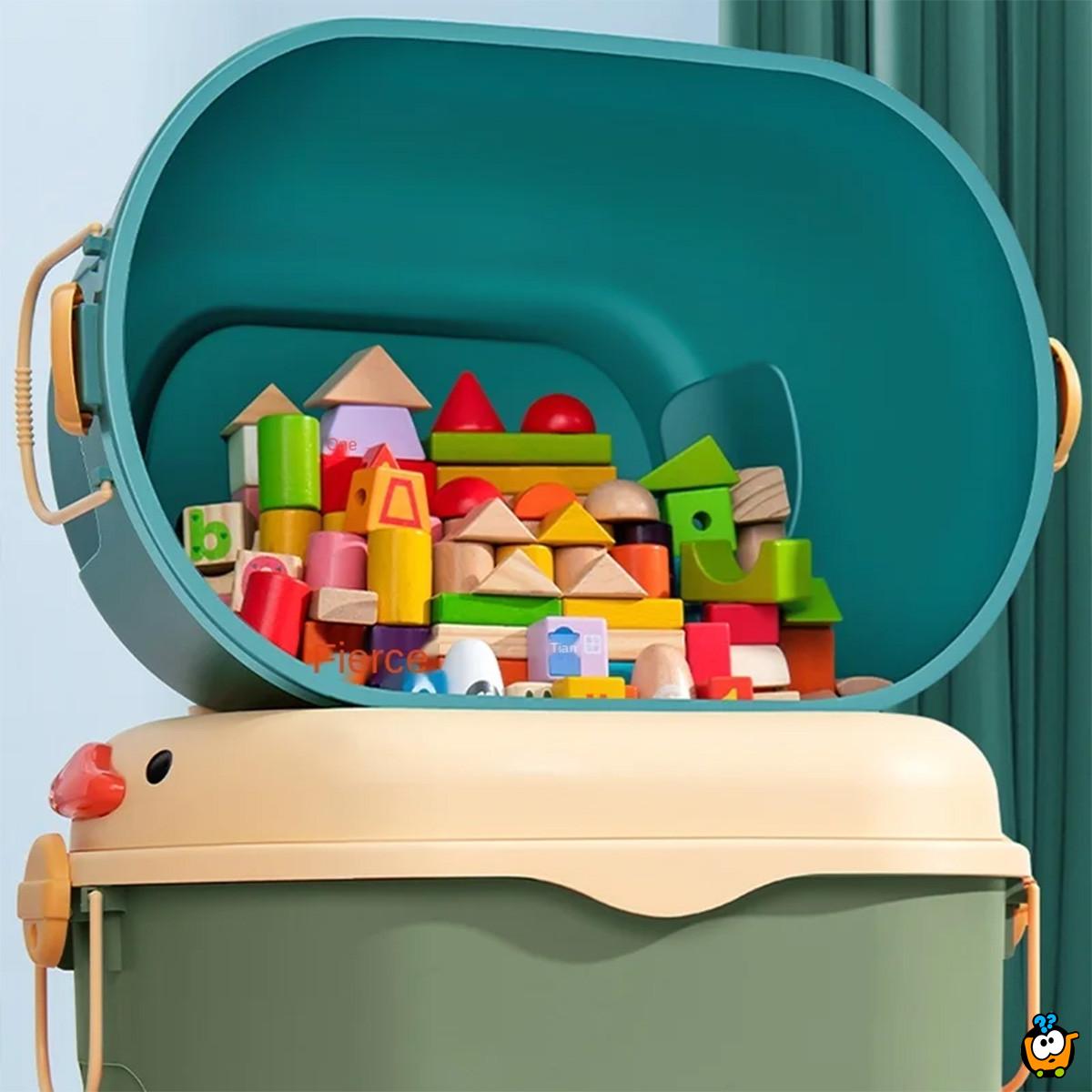 Duck box - Kutija za igračke sa točkićima