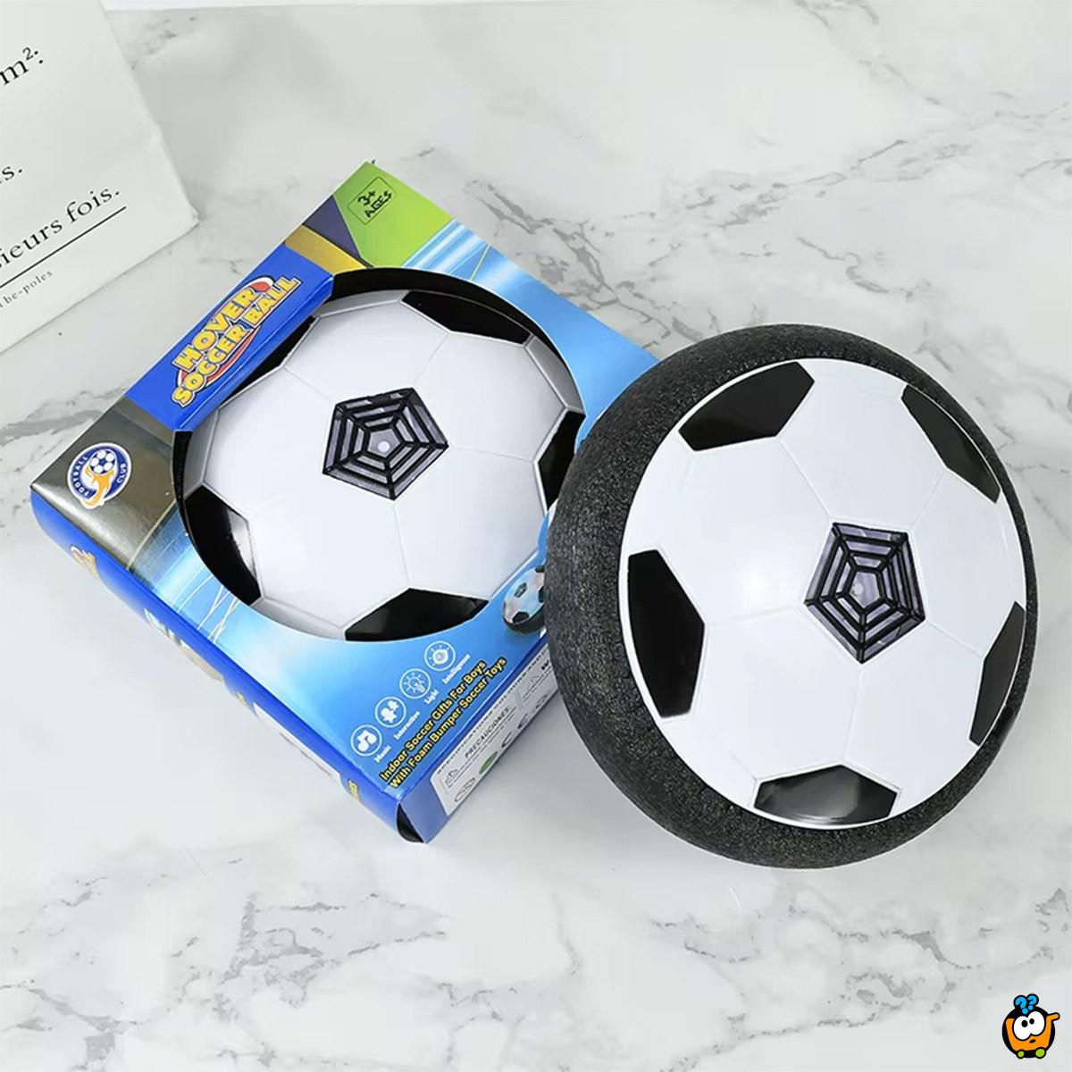 Hover Ball crno-bela lebdeća fudbalska lopta za najbolju igru u kući