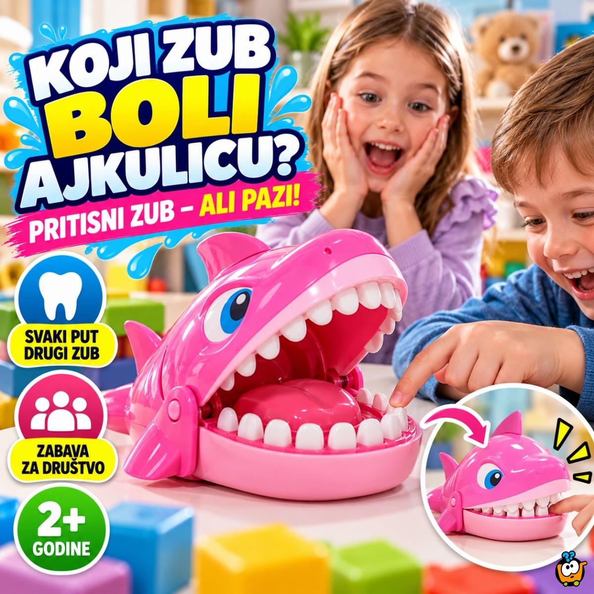 Igra za decu Shark Dentist  - Koji zub boli malu ajkulicu