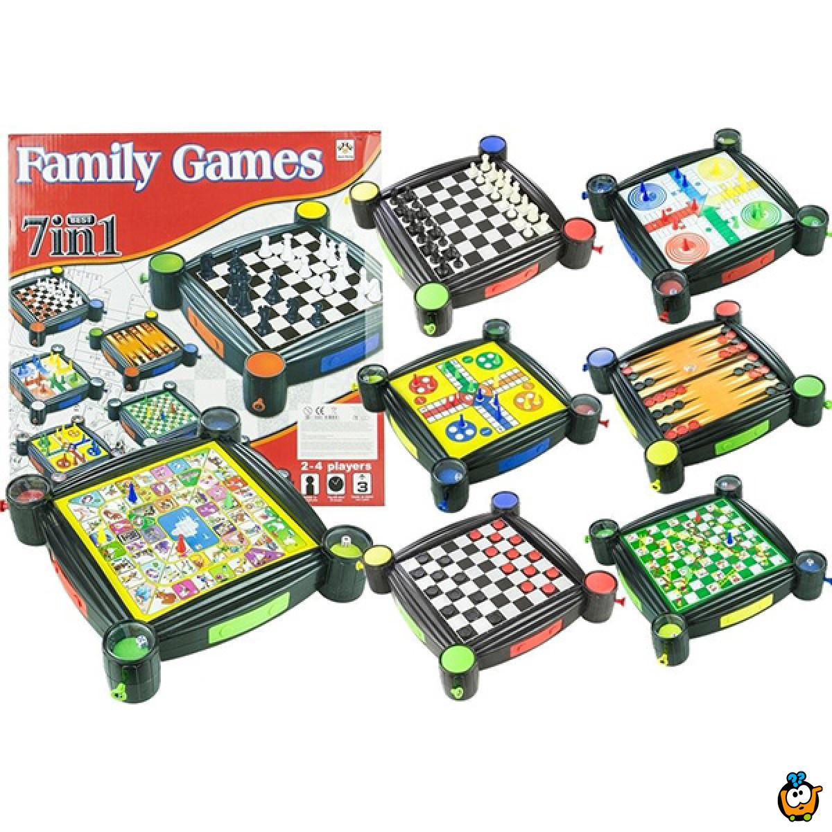  7 u 1 Family Games - Društvene igre za celu porodicu