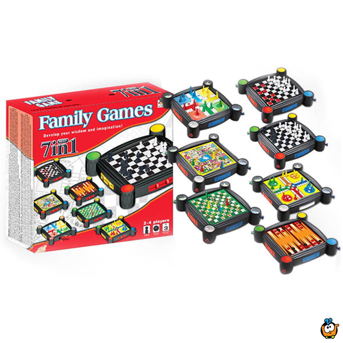  7 u 1 Family Games - Društvene igre za celu porodicu