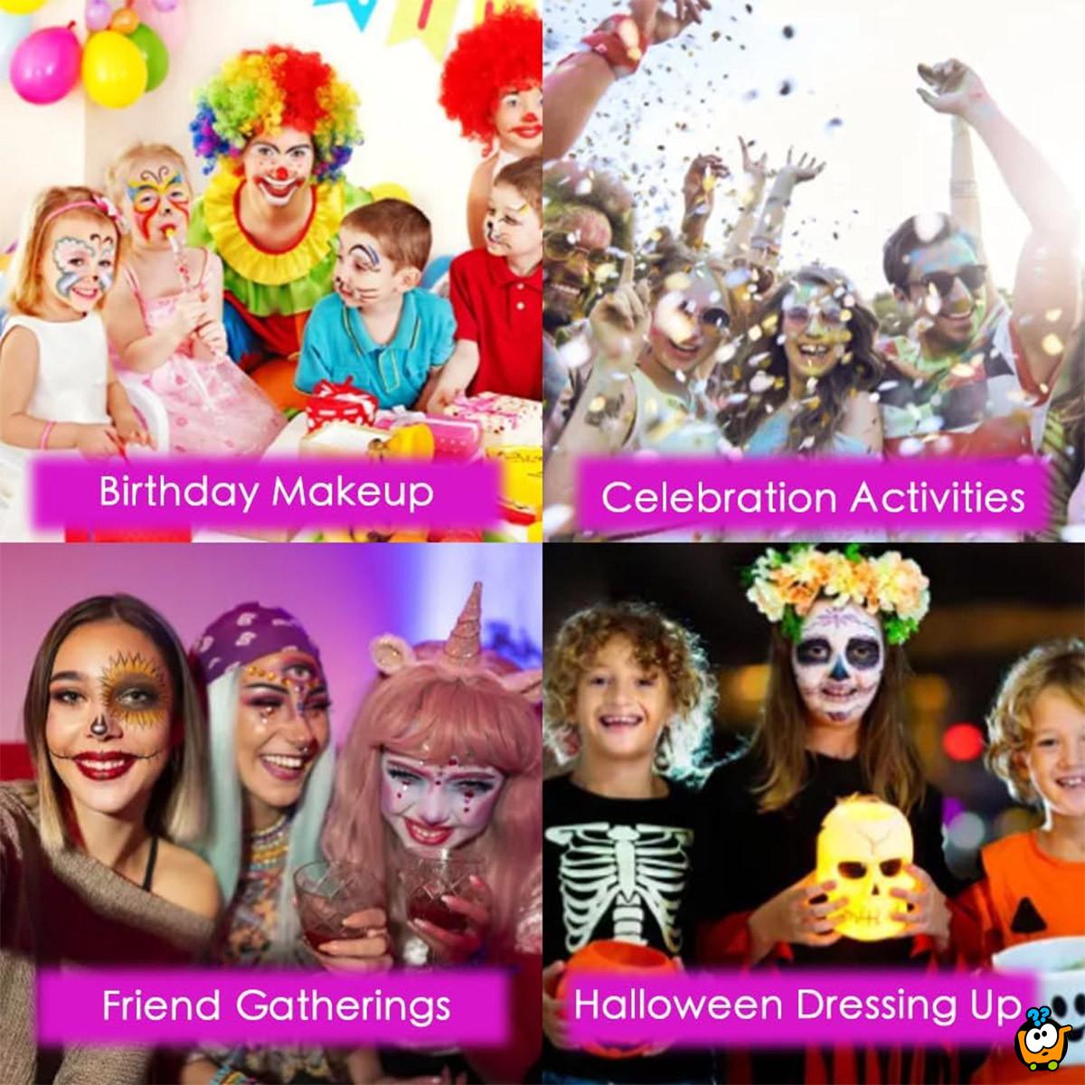 Face Paint - Boje za oslikavanje lica na rođendanima i ostalim zabavama 