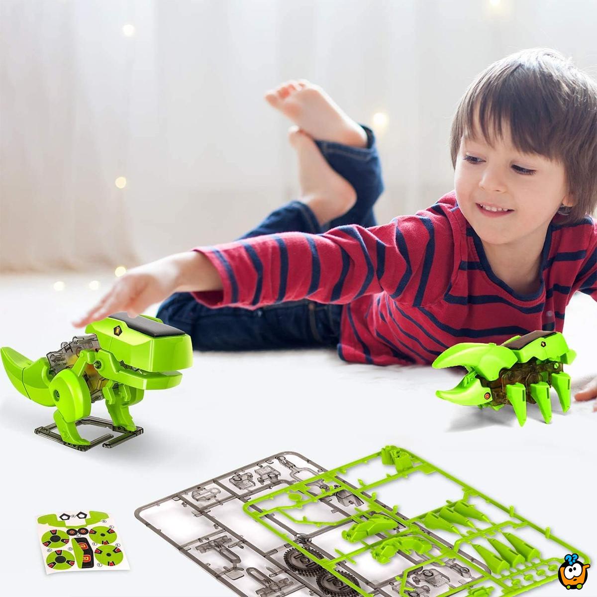 Transformers dinosaurus - 3u1 edukativna solarna igračka