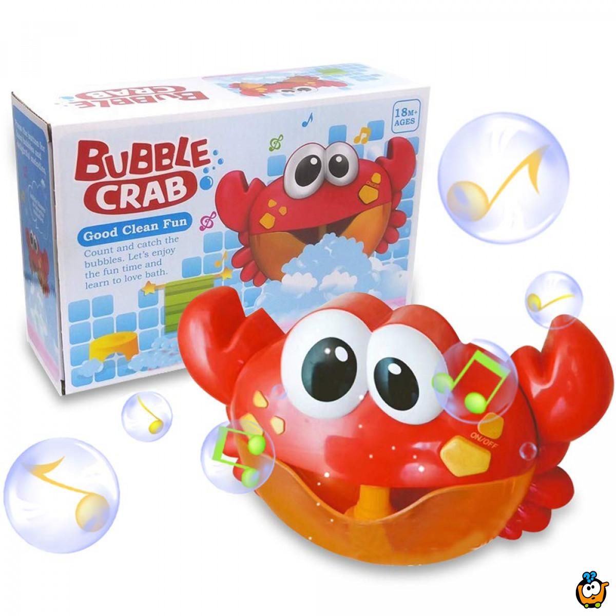 Bubble Crab - Kraba koja pravi mehuriće tokom kupanja dece