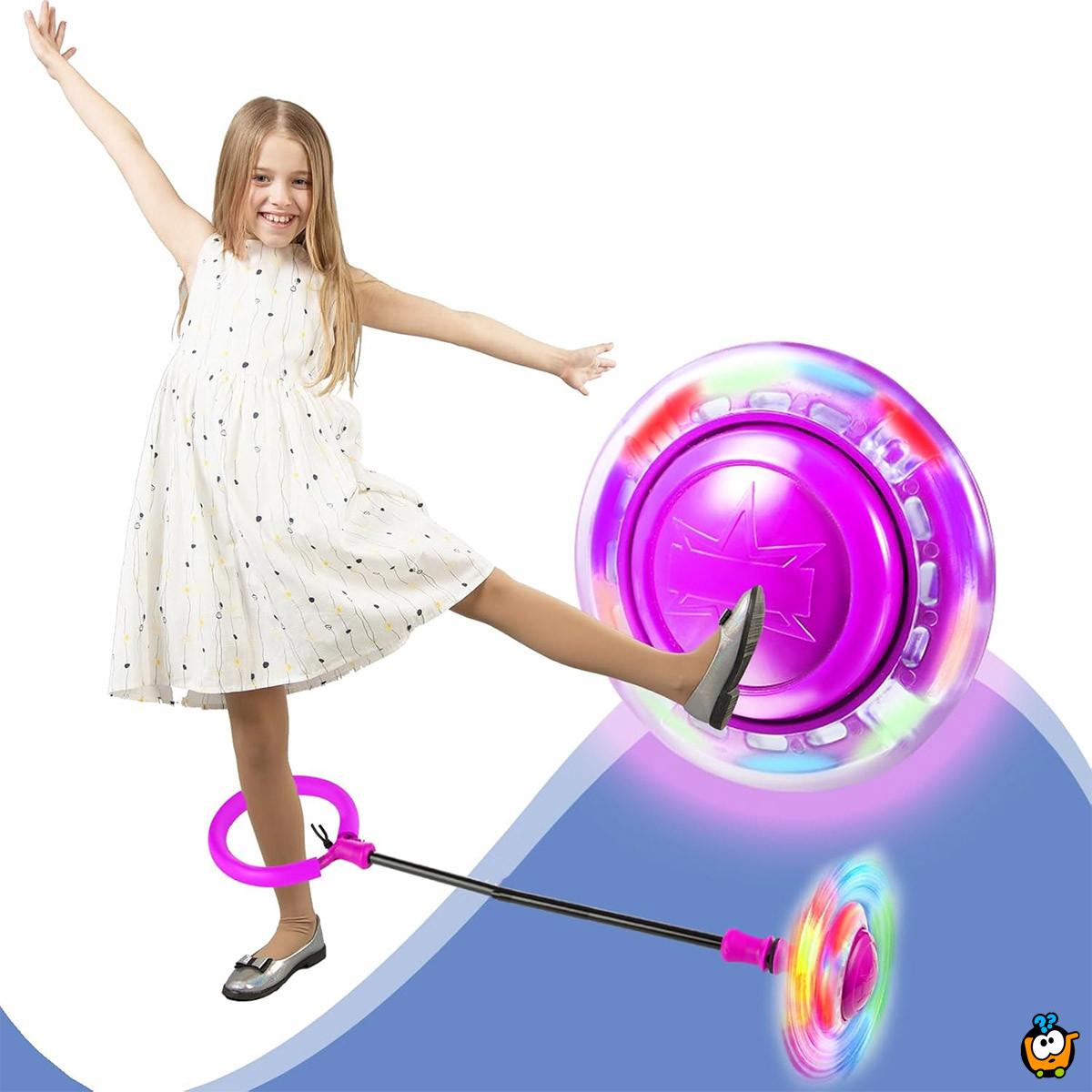 Jumping ball - Svetleća fitnes igračka za decu