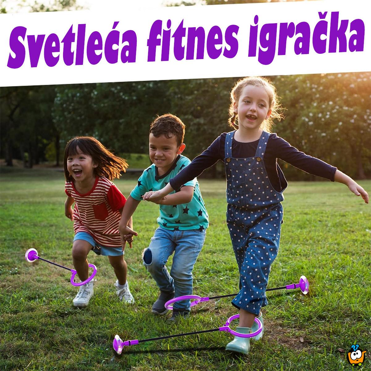 Jumping ball - Svetleća fitnes igračka za decu