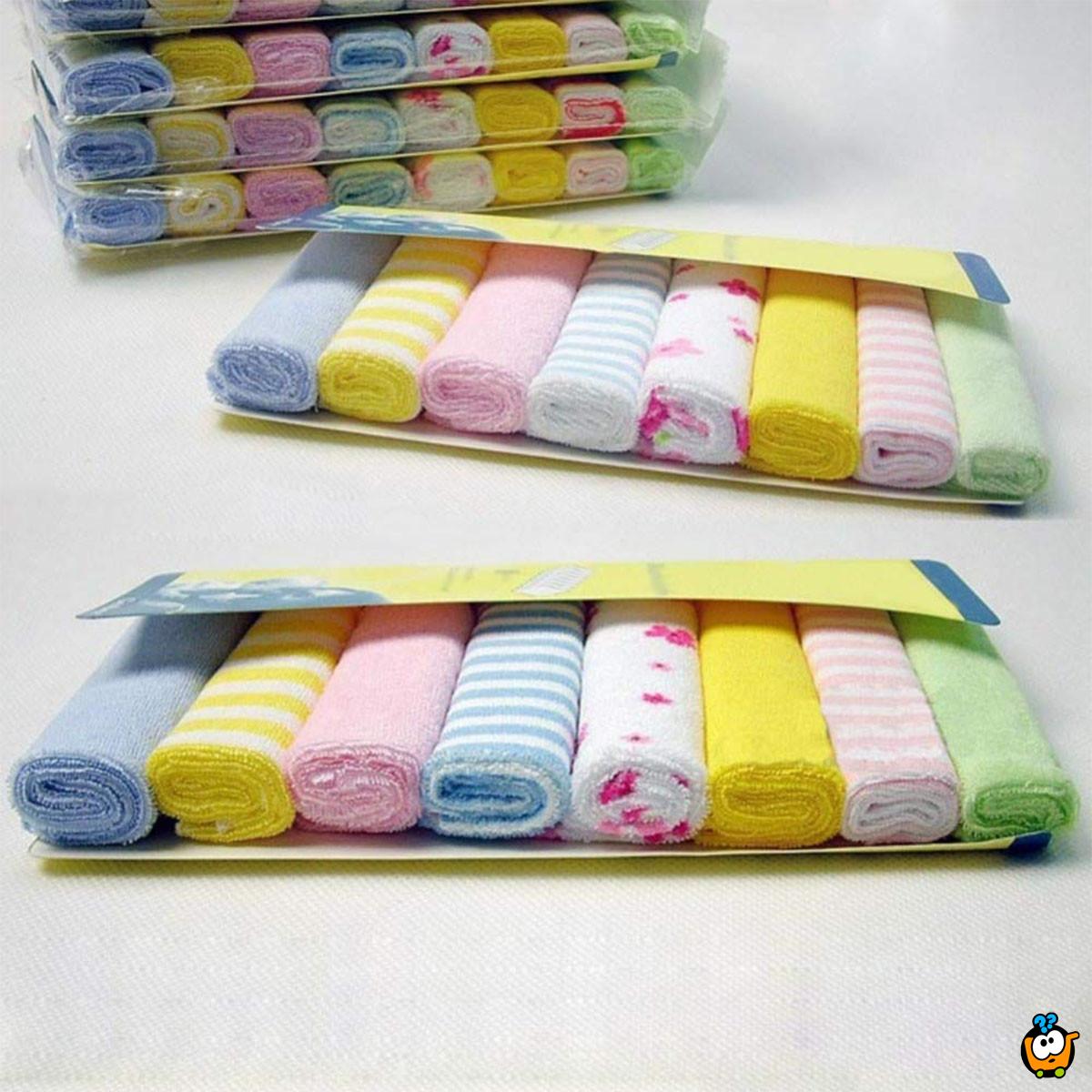 Baby Towel - Set od 8 peškirica za bebe 