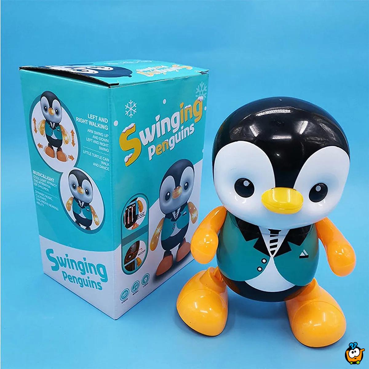 Dancing Penguin - Plesajući pingvin sa svetlosnim efektima