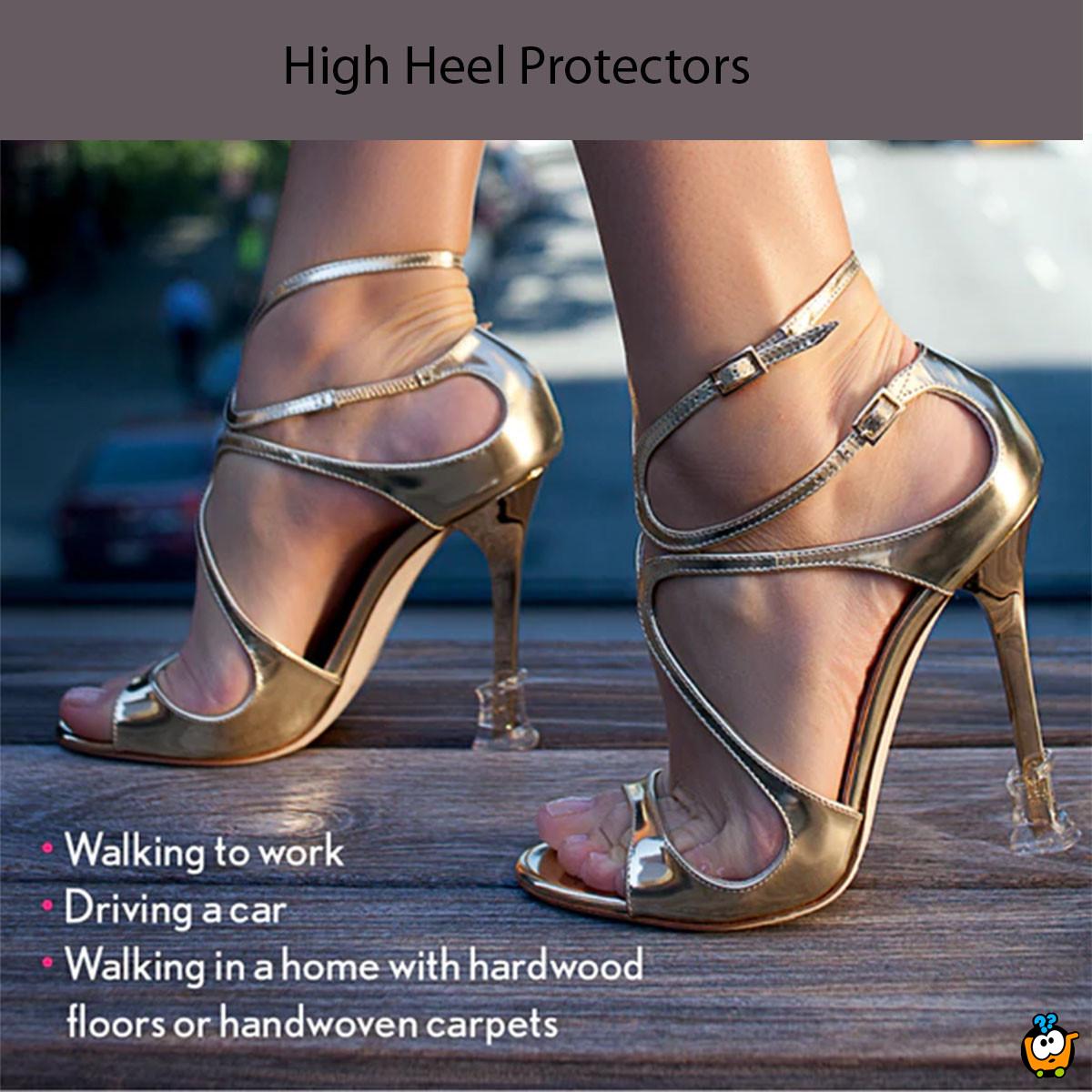 High Heel Protectors - Gumene navlake za tanke štikle