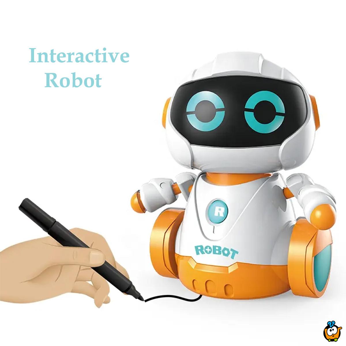 Interaktivna igračka - robot koji prati liniju