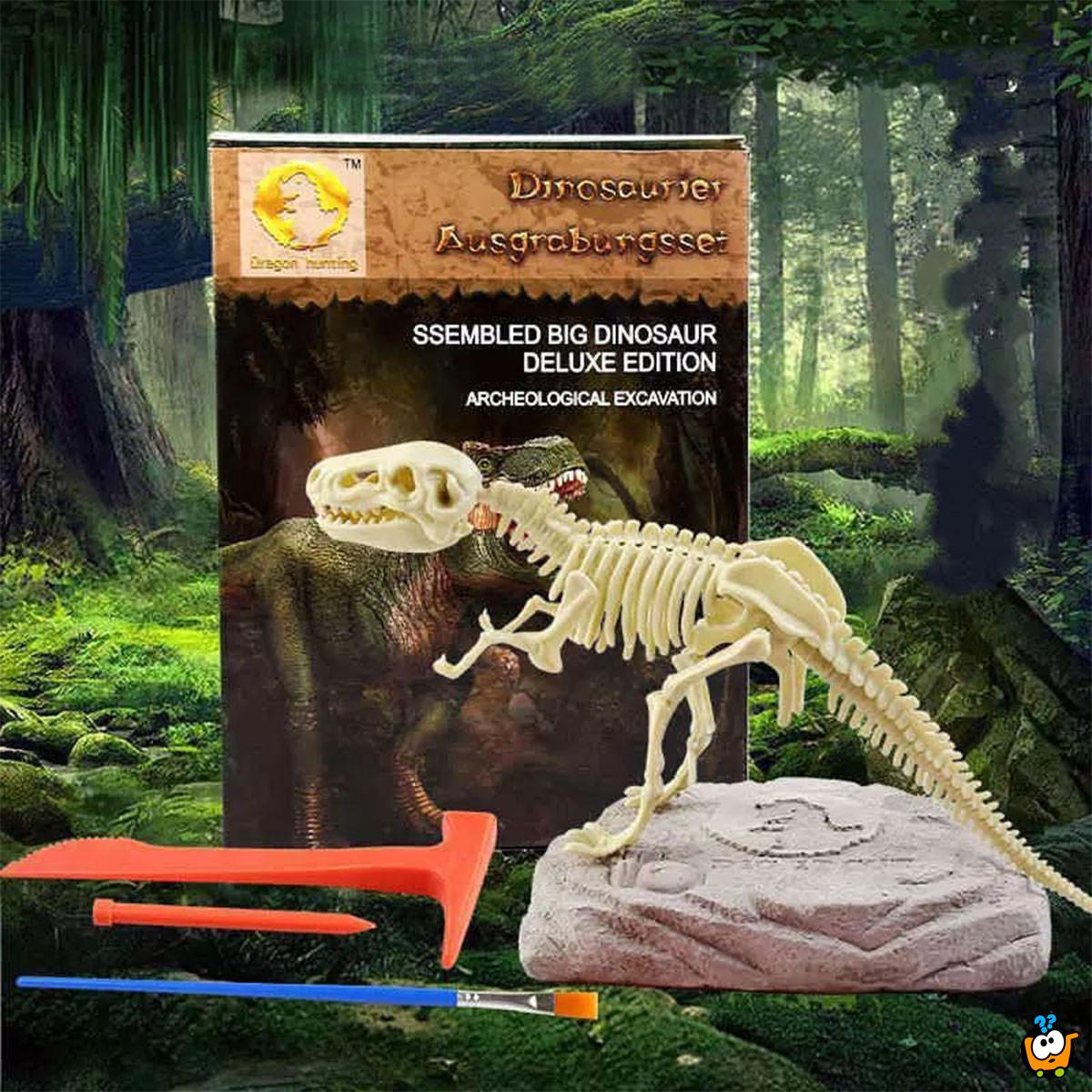 Set dino cigla - Iskopaj fosil dinosaurusa i sastavi skelet