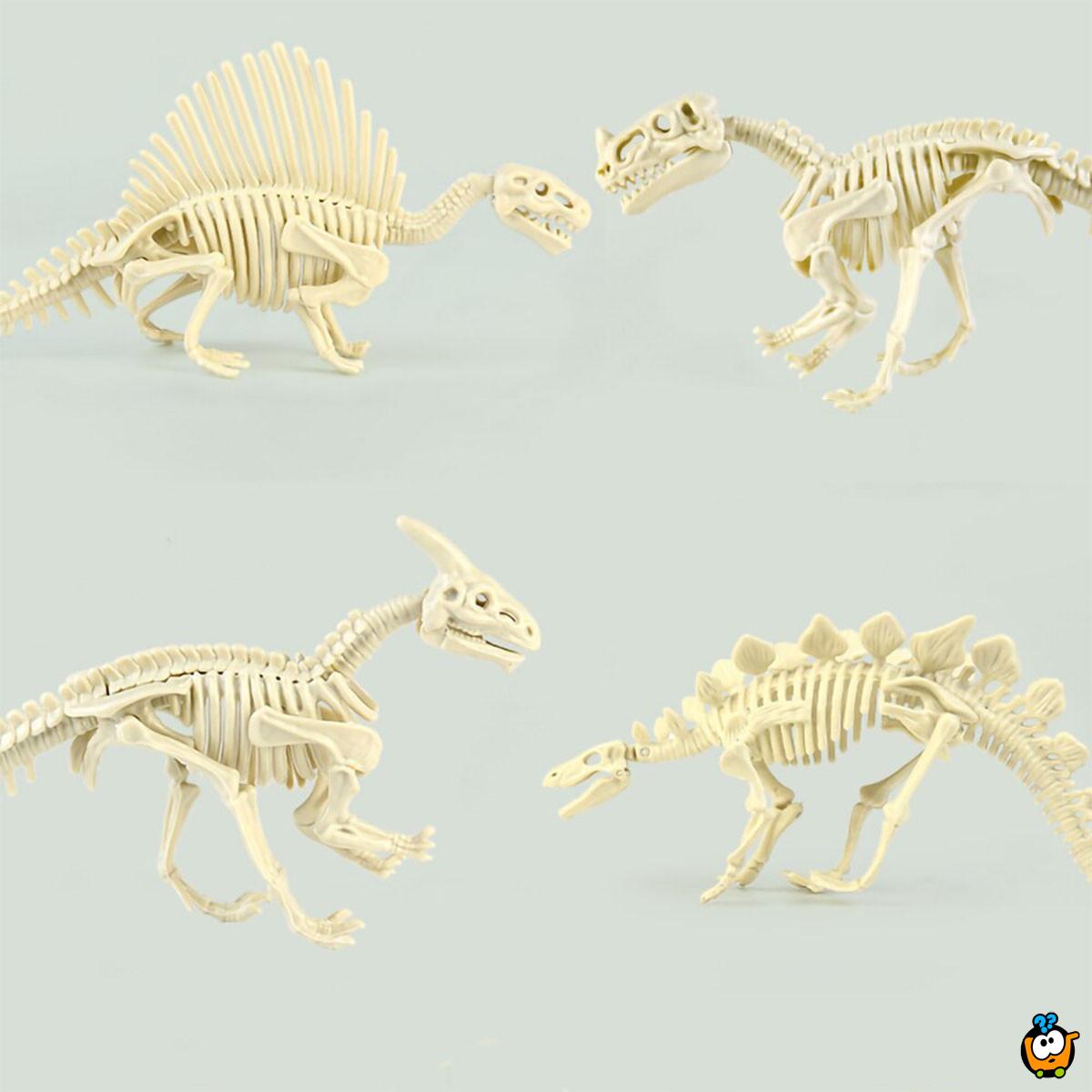 Set dino cigla - Iskopaj fosil dinosaurusa i sastavi skelet